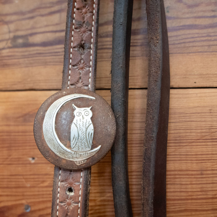 HOBBS Silver Mounted Chain Bridle Rig