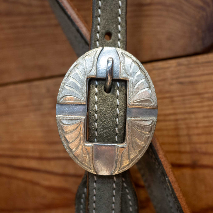 Army Green 3/4" Split Ear Headstall