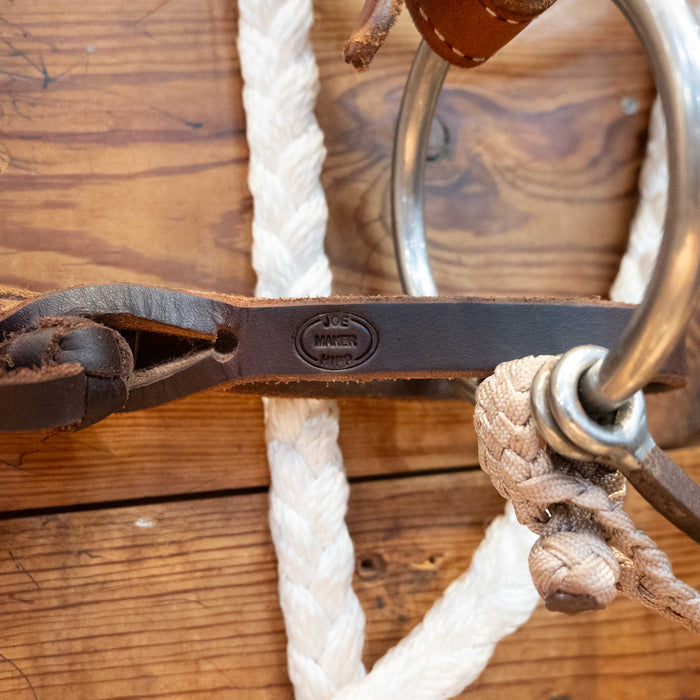 Bowman O-Ring Square Snaffle Bridle Rig