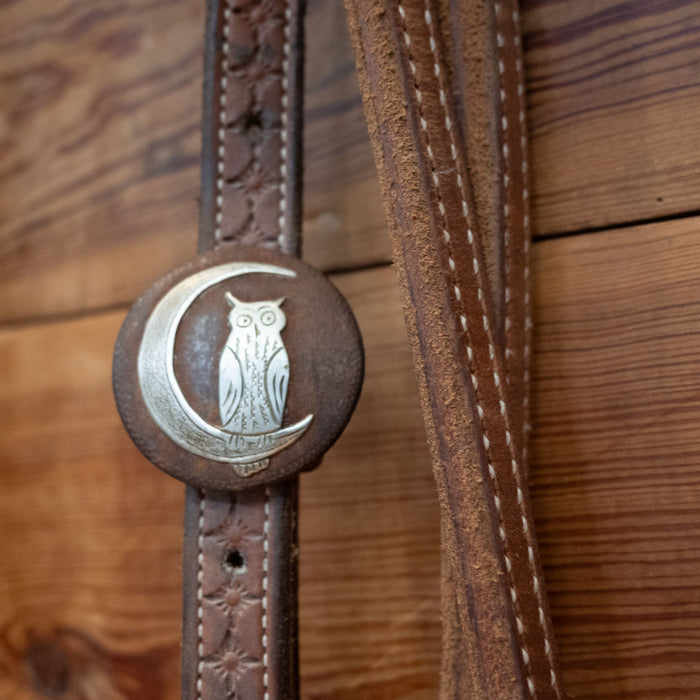 Hobbs Silver Mounted Chain Bridle Rig
