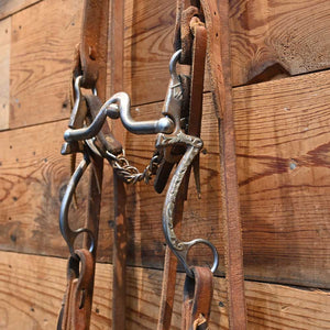 Bridle Rig - Kerry Kelly Silver Mounted V-Port with Roller RIG902 Tack - Rigs Kerry Kelley