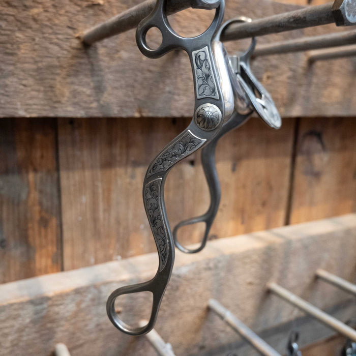 Tracie Morrison Medium Port w/Headstall Buckle Bit Tack - Bits Tracie Morrison