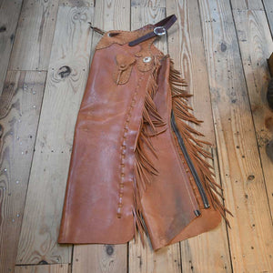 Jimmy Payne Chaps with - Stepthrough Chaps - CHAP1179 Tack - Chaps & Chinks Jimmy Payne