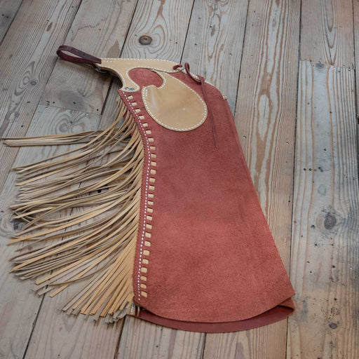 Custom Made By "Gerry Gesell" Brick Red Chaps  CHAP817 Tack - Chaps & Chinks Gerry Gesell   