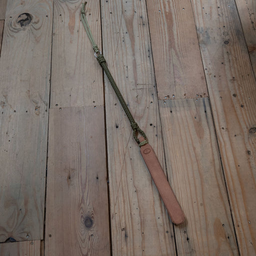 Dusty Burson Handmade 25" Army green Hand Quirt Tack - Whips, Crops & Quirts Dusty Burson