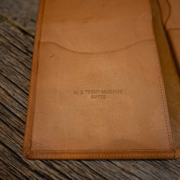 Vintage Leather Hand Tooled by Tex Murphy in Butte Mt.