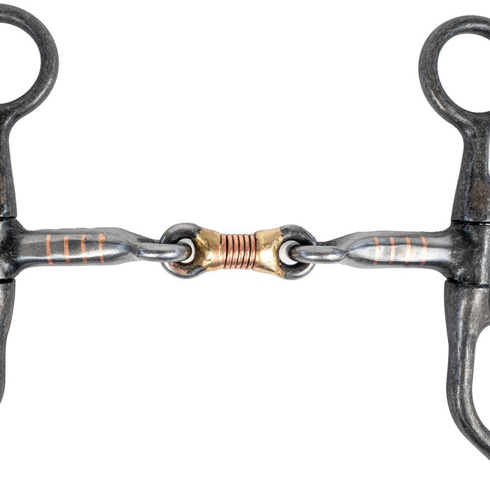 Aged Steel Dogbone Trainer Tack - Bits Formay   