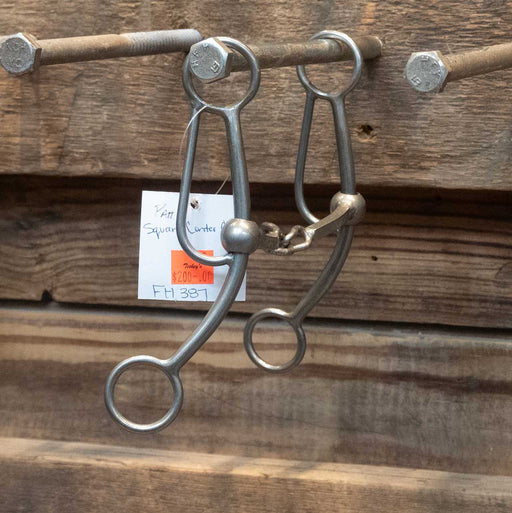 Flaharty Patty Square 3 piece Chain Chain FH387 Tack - Bits Flaharty   