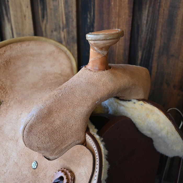 15" BRAZOS RIVER TEAM ROPING SADDLE