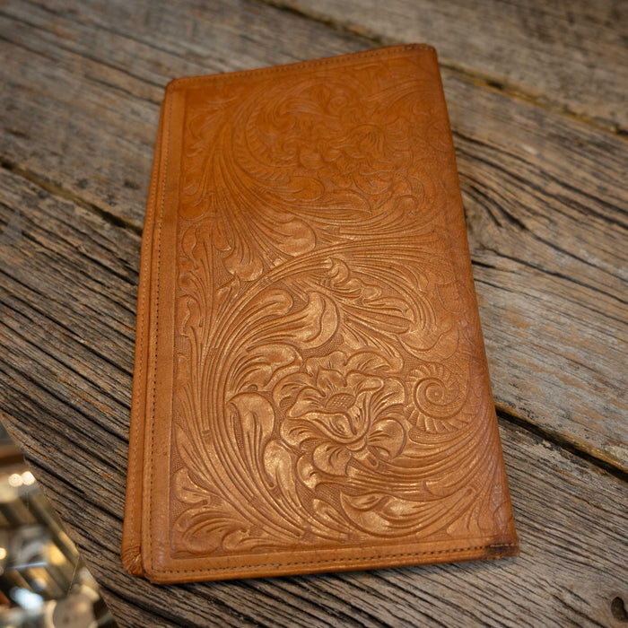 Vintage Leather Hand Tooled by Tex Murphy in Butte Mt.