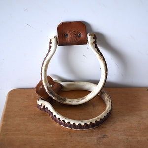 Used Billy Cook Round Rawhide Stirrups Sale Barn Billy Cook