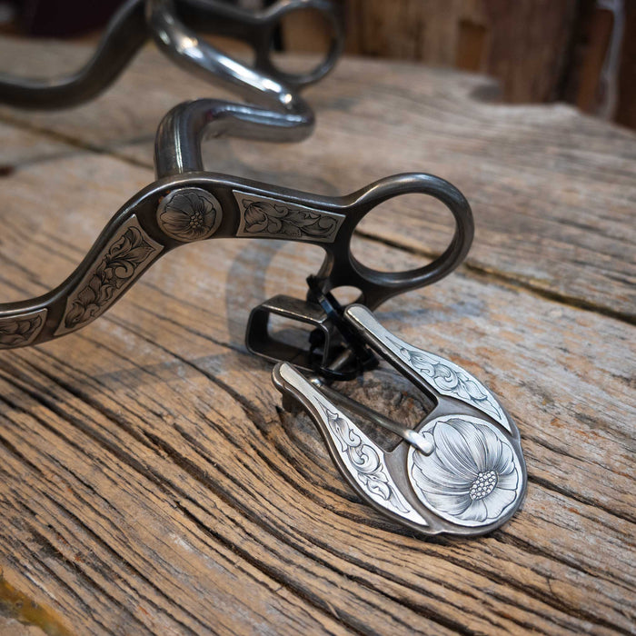 Tracie Morrison Medium Port w/Headstall Buckle Bit Tack - Bits Tracie Morrison