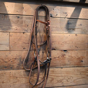 Bridle Rig - Smooth D-Ring Rig SBR590 Sale Barn MISC