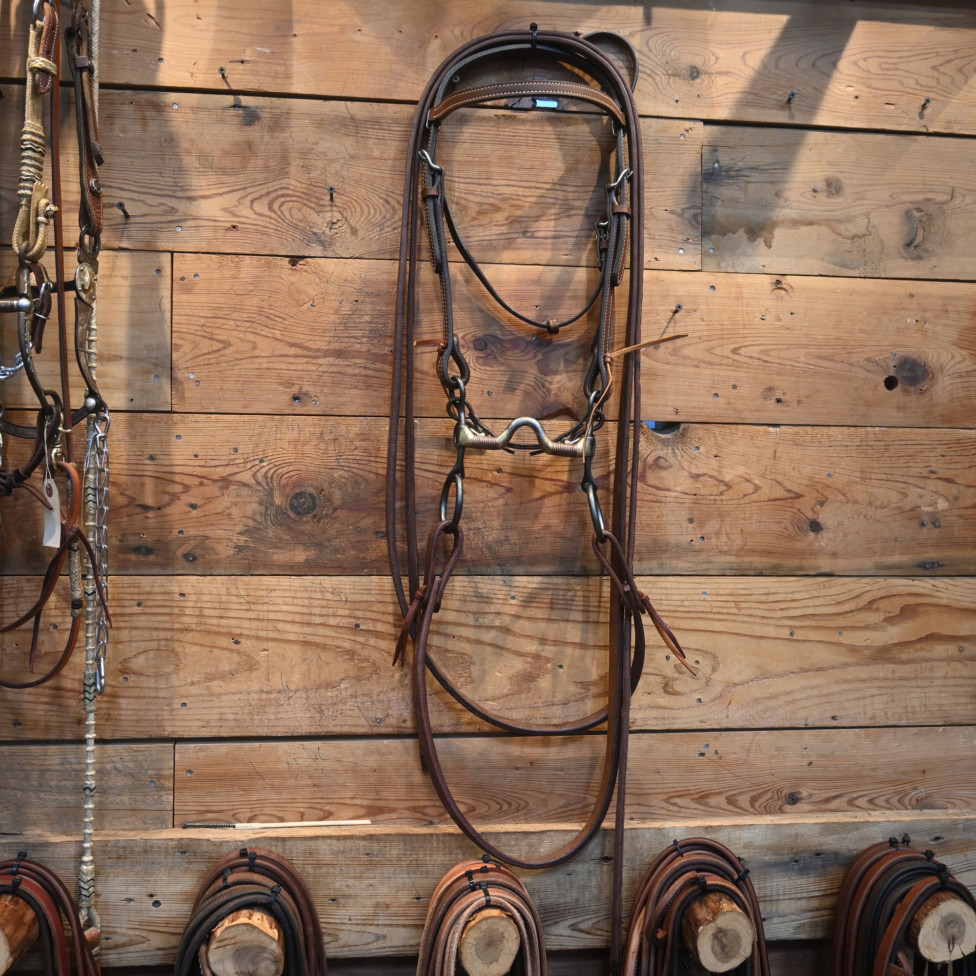 Dutton Solid Port Bridle Rig Tack - Rigs Dutton