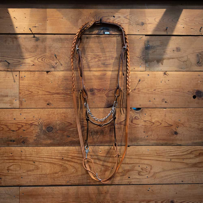 Long Shanked Circle Gag Bridle Rig Tack - Rigs MISC