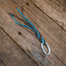 Horn Knot w/ Blue and Grey Braided Nylon Strap Tack - Conchos & Hardware MISC