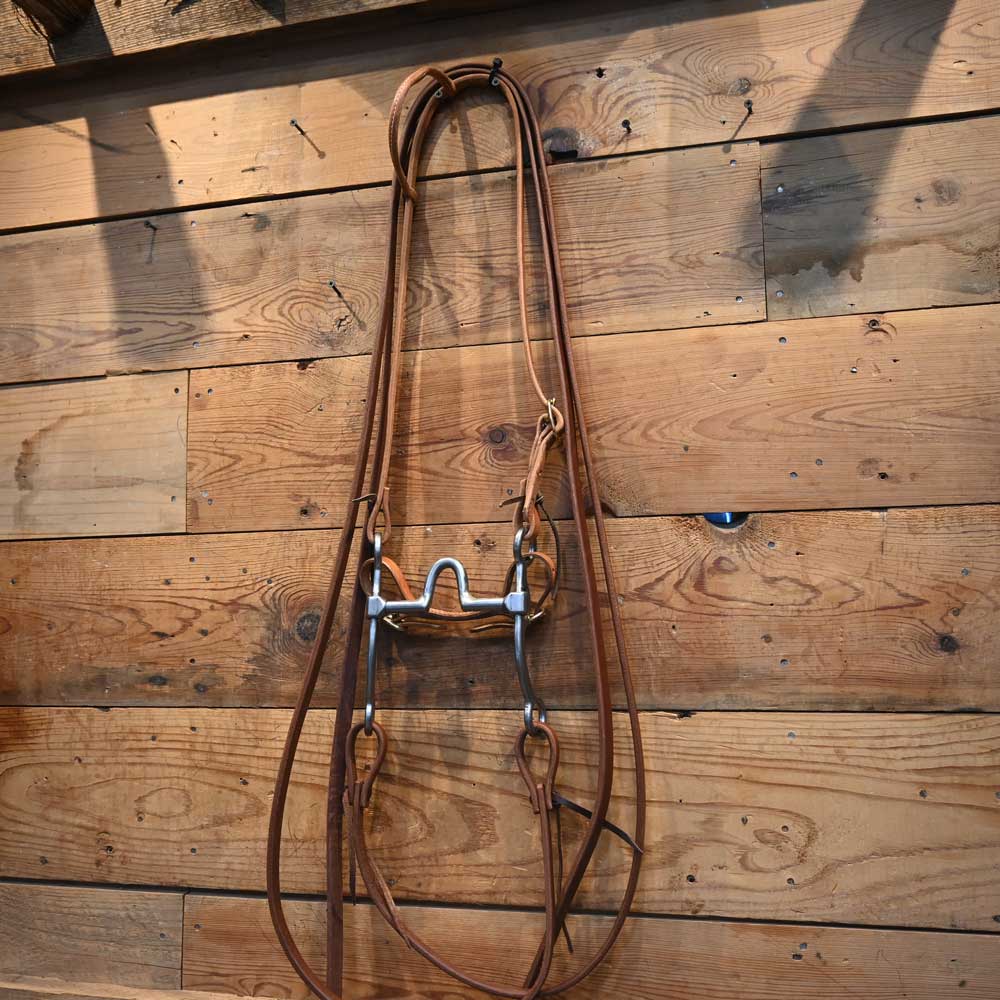 Bridle Rig  - Cow Horse Supply Port Shanks  Bit  RIG843