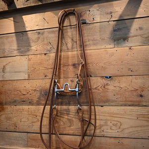 Bridle Rig - Cow Horse Supply Port Shanks Bit RIG843 Tack - Rigs Cow Horse Supply