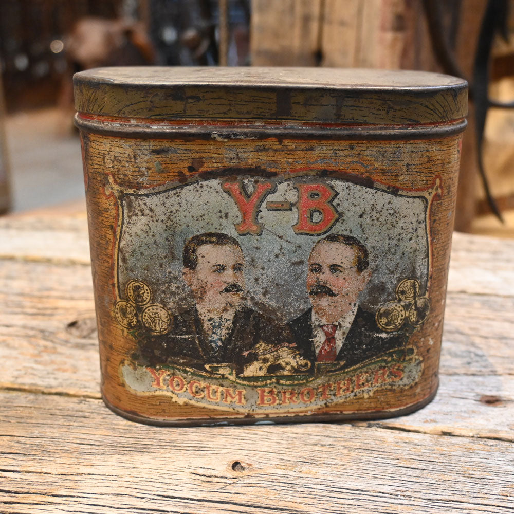 Vintage La Cubana Cigar Factory - Yocum Bros. Old Cigar Tin _CA1276 Collectibles Teskeys