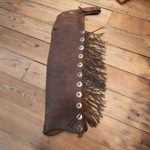Early 1920's Vintage Old Western Shotgun Chaps