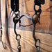 Vintage Stamped "Kelly" Copper Mounted Bit w/ Romels & Brass Heart Conchos Tack - Rigs MISC