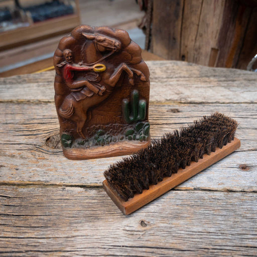 Vintage Syroco Western Brush Holder Collectibles Syroco