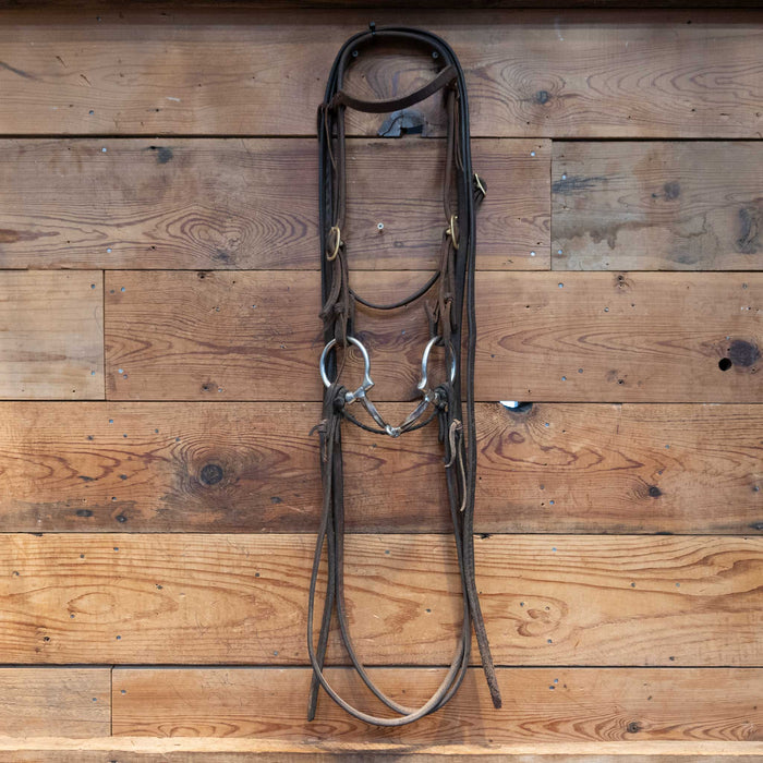 Professional's Choice D-Ring  Slow Twist Snaffle Rig