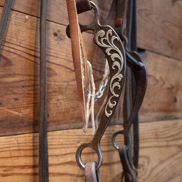 B. Anthony Silver Mounted Port Bridle Rig