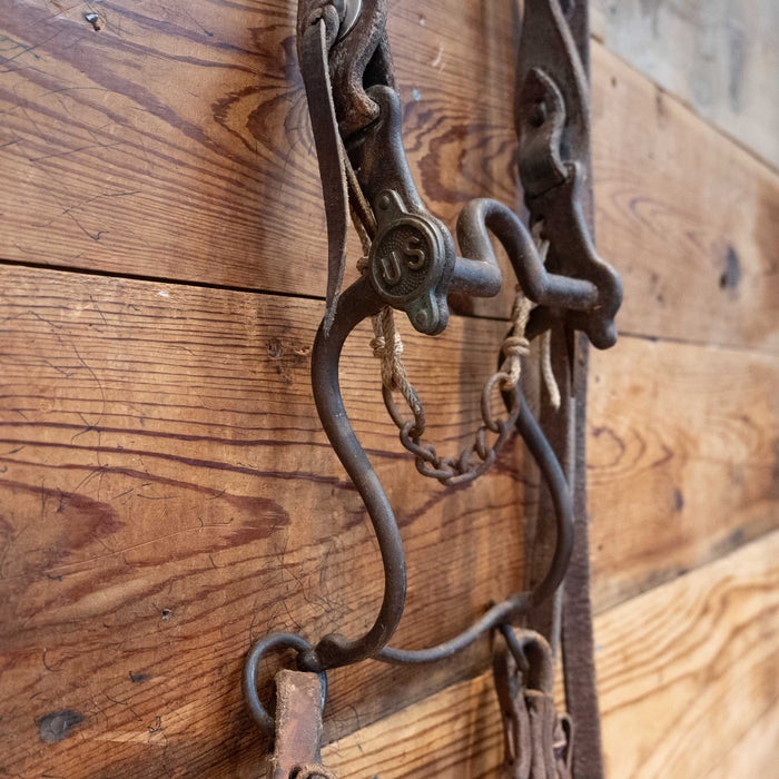 U.S. Cavalry Solid Port Bridle Rig