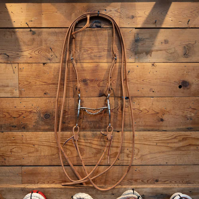 Smooth Snaffle Bridle Rig Tack - Rigs MISC