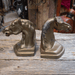 Vintage Twisted Horse Head Bookends Collectibles Teskey's