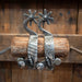 Jennings Silver Mounted 7pt. Spurs Tack - Spurs John Jennings