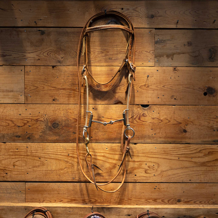 Cow Horse Supply Draw Gag Dog Bone Bridle Rig Tack - Rigs Cow Horse Supply