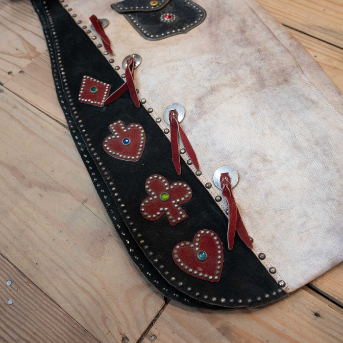 Western's 1940's Buckaroo Jr. Batwing Poker Chaps Tack - Chaps & Chinks MISC