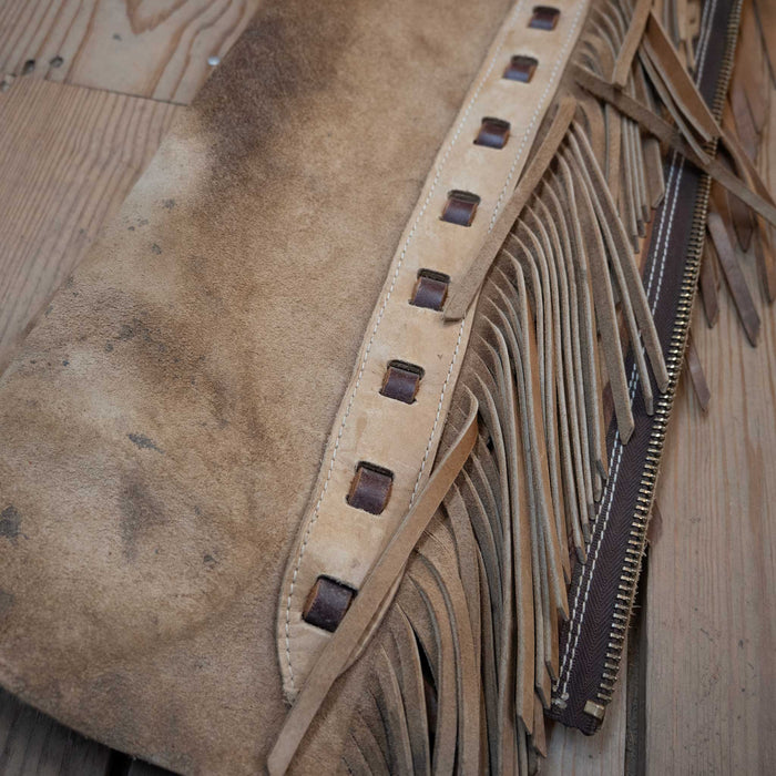 Used Tate Irons Shotgun Chaps Tack - Chaps & Chinks Tate Irons