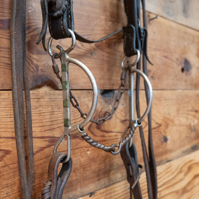 Seminole Twisted Snaffle Barrel Rig