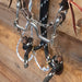 CHS Solid Port Gag Rig w/Martingale Tack - Training Cow Horse Supply