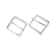 Like New 1 1/2" Silver Buckle Bundle - Lot of 2 Sale Barn MISC   