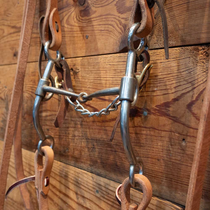 Smooth Snaffle Bridle Rig Tack - Rigs MISC