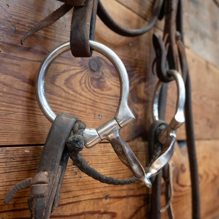 Professional's Choice D-Ring  Slow Twist Snaffle Rig