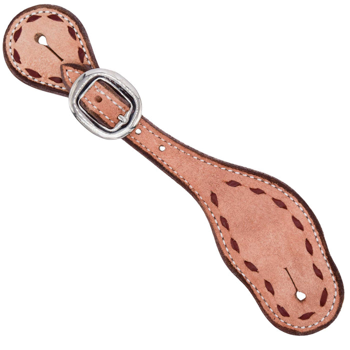 Teskey's Colored Buckstitch Ladies Spur Straps Tack - Spur Straps Teskey's