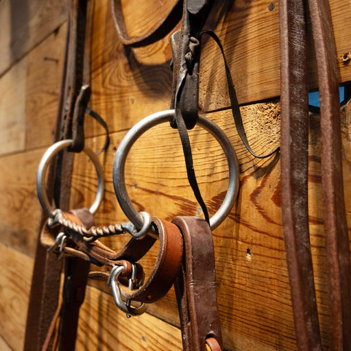 O-Ring Twisted Snaffle Bridle Rig Tack - Rigs MISC