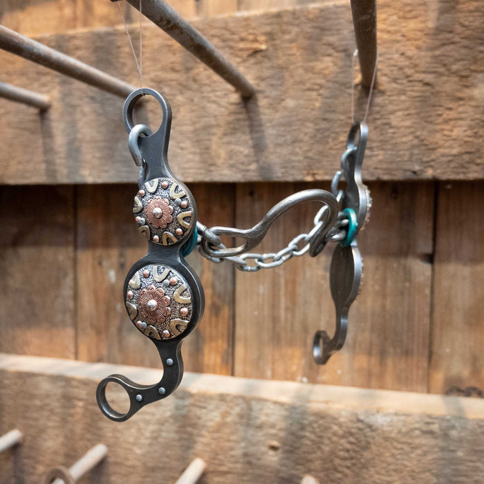 Petska Ported Chain Double Concho Bit