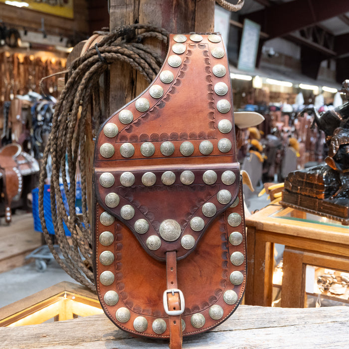 Vintage Centavo Adorned Saddle Bags Collectibles Teskeys