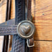 Vintage Stamped "Kelly" Copper Mounted Bit w/ Romels & Brass Heart Conchos Tack - Rigs MISC
