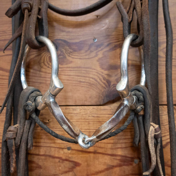 Professional's Choice D-Ring  Slow Twist Snaffle Rig