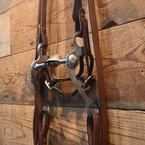 Bridle Rig - Silver Engraved Grazing Bit with Port- RIG503 Tack - Rigs MISC   