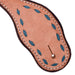 Teskey's Colored Buckstitch Ladies Spur Straps Tack - Spur Straps Teskey's Turquoise