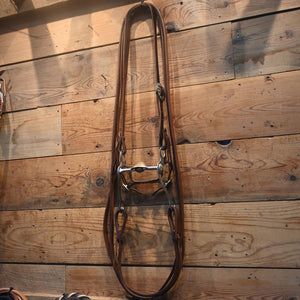 Bridle Rig - Silver Engraved Grazing Bit with Port- RIG503 Tack - Rigs MISC   