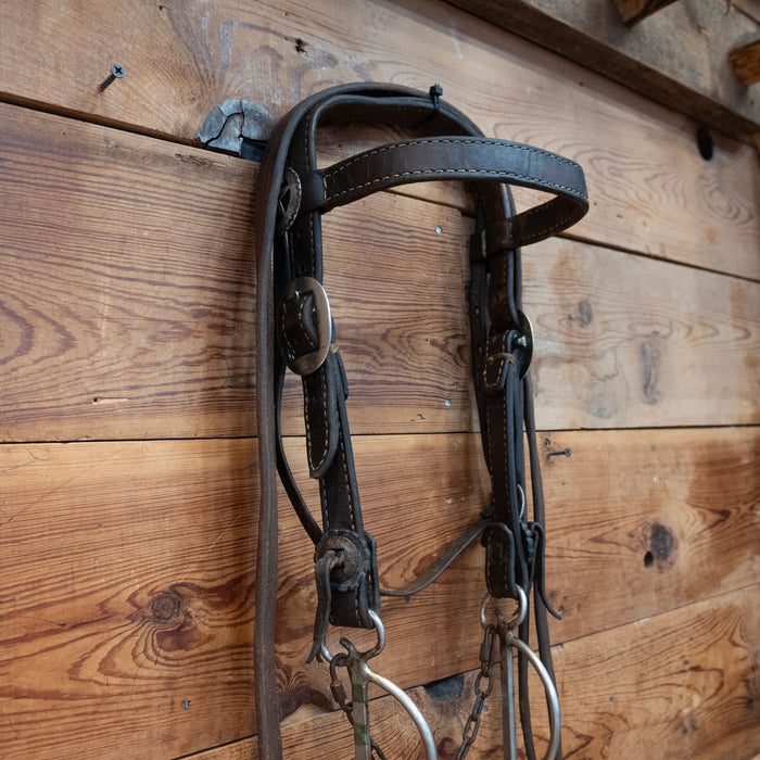 Seminole Twisted Snaffle Barrel Rig
